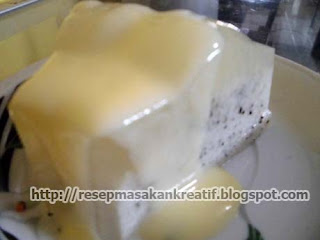 Resep Puding Buah Naga Vla Susu