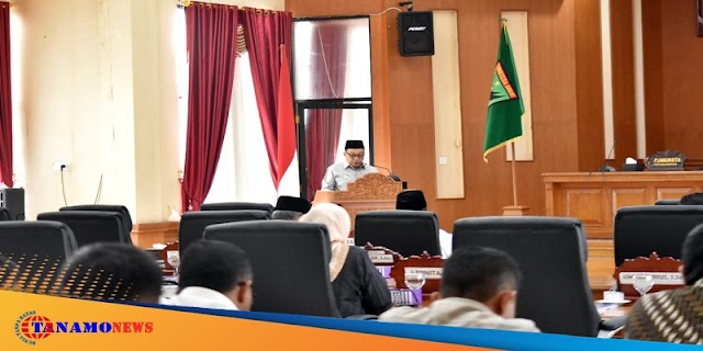 Rapat Paripurna DPRD Kota Payakumbuh Penyampaian LKPJ Oleh Pj. Wali Kota Payakumbuh