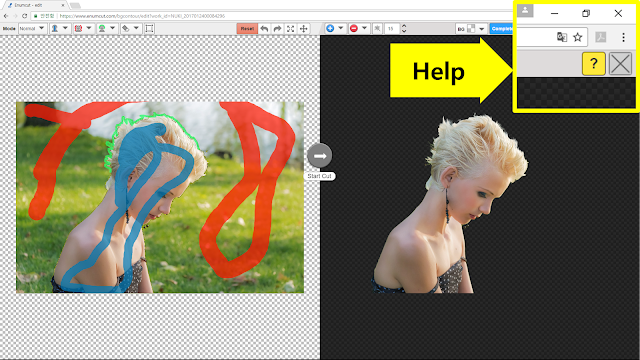 # Enumcut is a online background remover service.