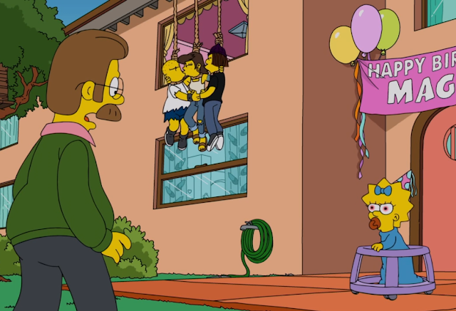 Gallows love in "The Simpsons" episode #666