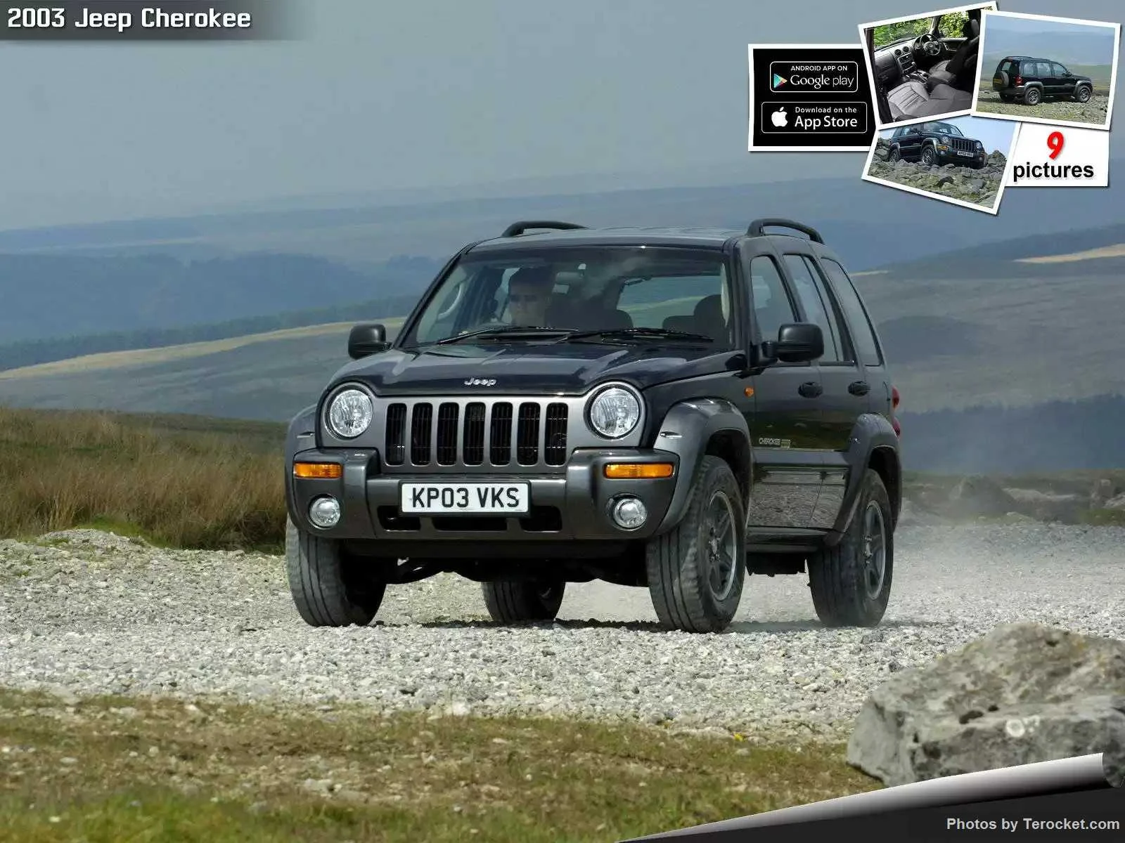 Hình ảnh xe ô tô Jeep Cherokee UK Version 2003 & nội ngoại thất