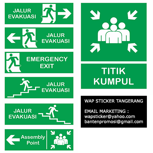 Harga Akrilik Jalur  Evakuasi 