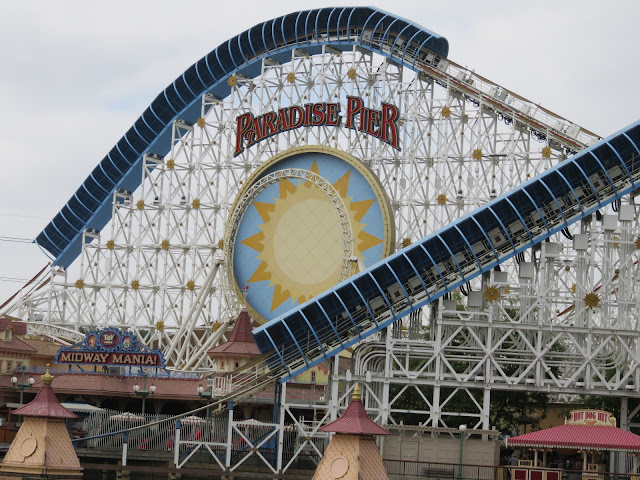 California Screamin Paradise Pier Disney California Adventure