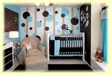 Baby  Room Decorating Ideas on It Is More Suitable For The Baby Girl  For The Room Is Dominated With