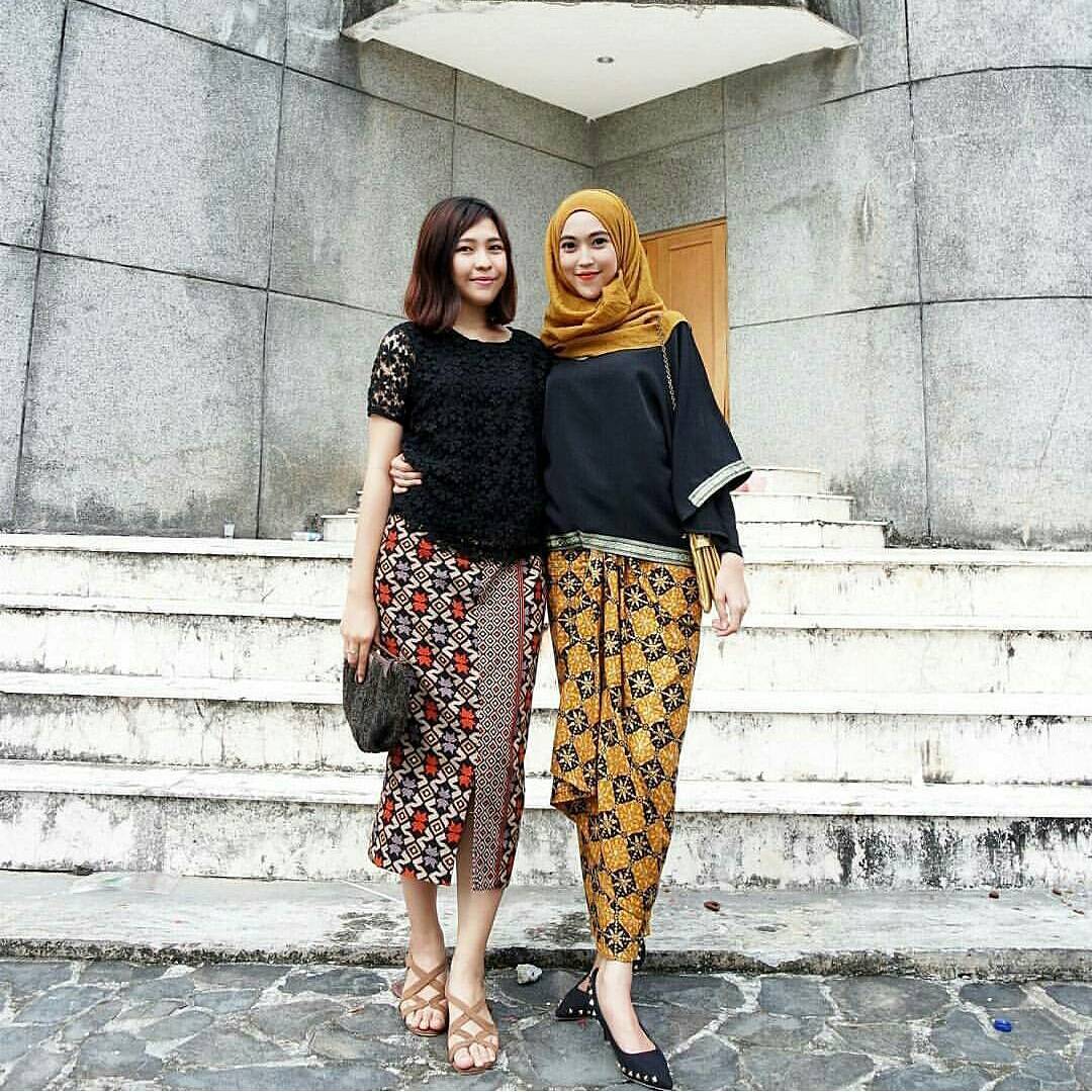 Contoh Baju  Batik Wanita  Model Yang Kekinian