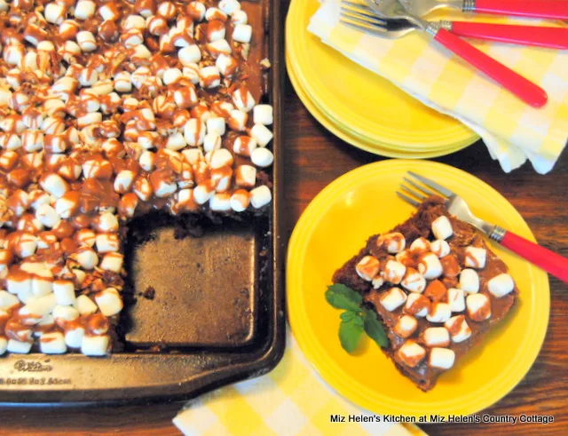 Texas Rocky Road Cake at Miz Helen's Country Cottage