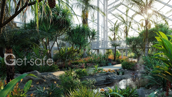 Free Download Globe Plants Bundle14 Tropical Garden 02