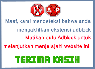 Cara Memasang Script Anti Adblock Plus Terbaru