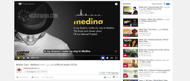 Cara Menampilkan Subtitle Youtube