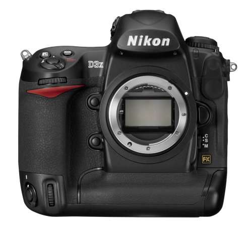 Nikon D3X 24.5MP FX CMOS Digital SLR with 3.0-Inch LCD (Body Only)
