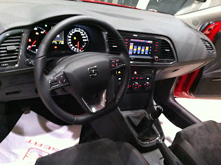 interior del nuevo seat leon 