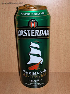 la cannette aluminium de bière Amsterdam maximator