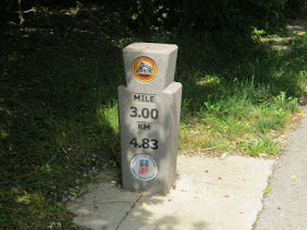 Pennsy Trail mile marker