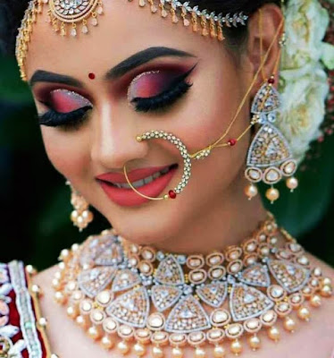 Nose Ring Designs Images For Bride