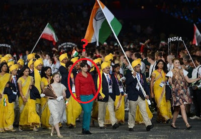 mystery woman appears in olympics ceremony 2012