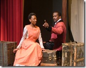 Bliss Griffin (left) and Michael Flood as Ann and James Hewlett in 'The African Company Presents