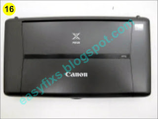 Replace ink absorber kit for Canon Pixma iP110 - 07