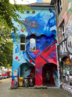 Graffiti, Kiefernstraße, Düsseldorf