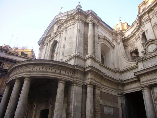 Chiesa di Santa María della Pace a Roma | Pietro da Cortona | 1656