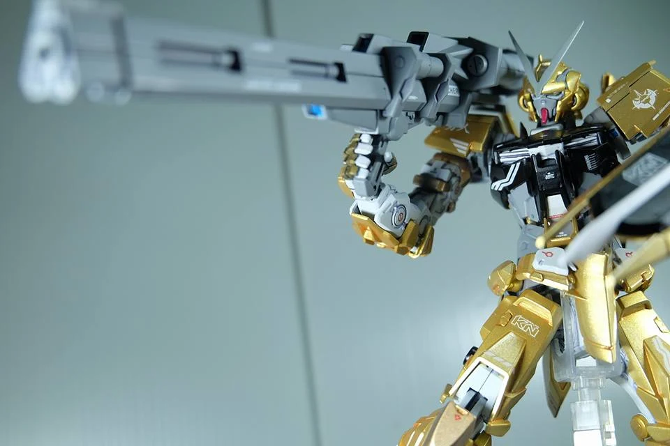 Custom Build: MG 1/100 "Prototype Akatsuki" Gundam Astray Gold Frame