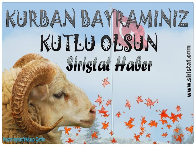 Kurban Bayramınız Kutlu Olsun