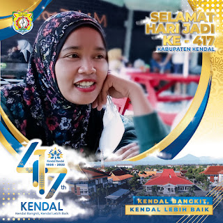 Link Twibbon HUT Kabupaten Kendal 2022 Dirgahayu ke-417, Desain Elegan dan estetik