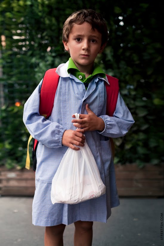 a boy in color combination _ Milan