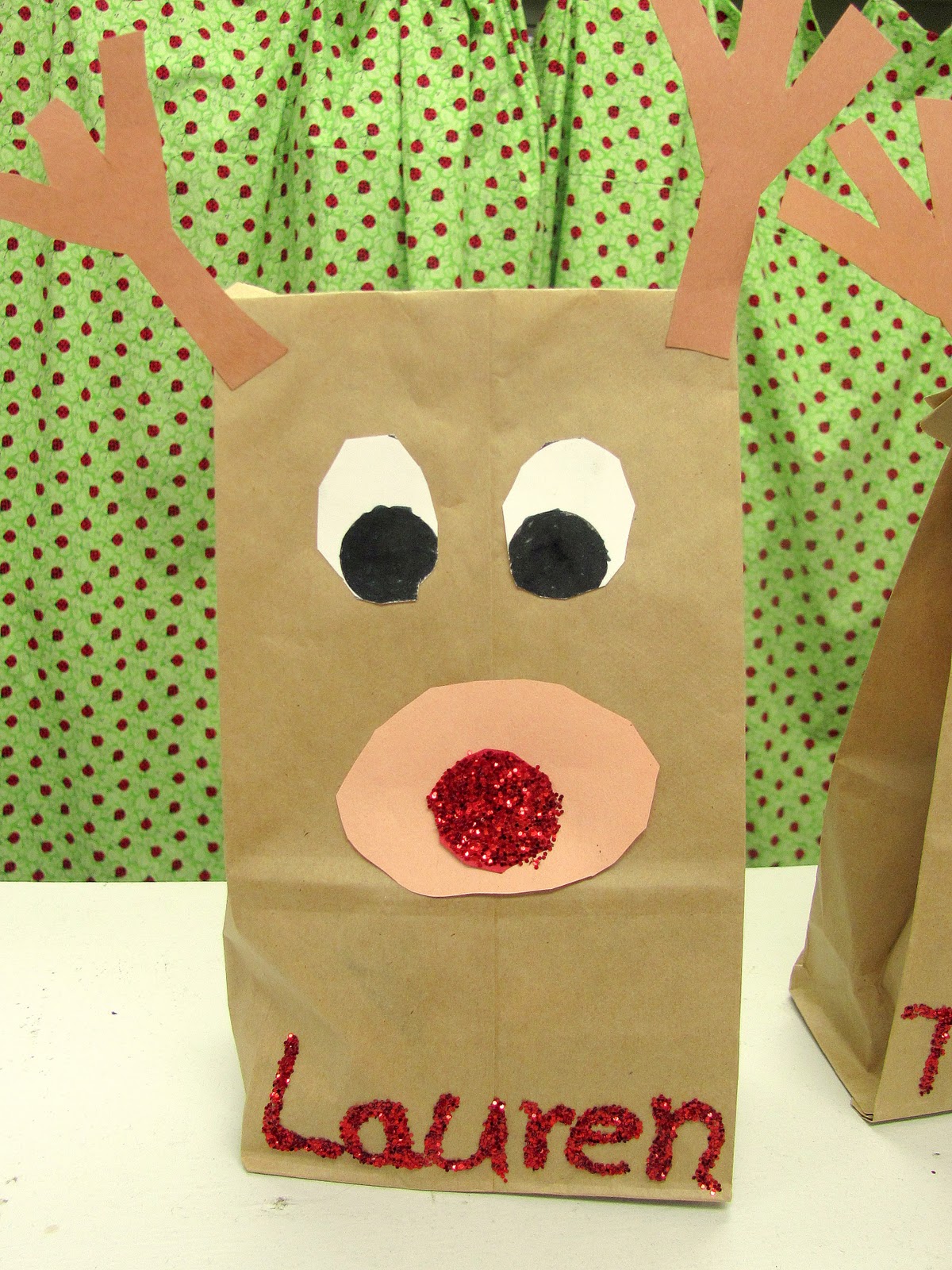 Paper Bag Reindeer 9