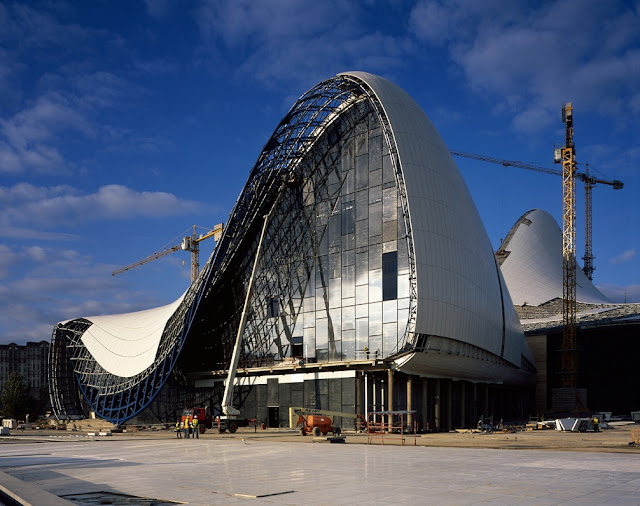 Structure Design Of HEYDAR ALIYEV CENTER By Zaha Hadid