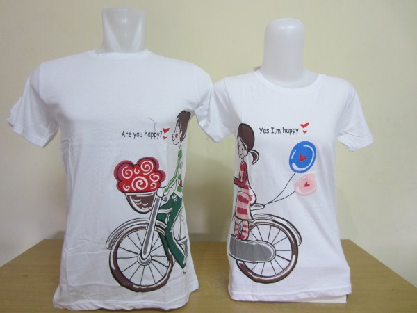  Baju  Couple  Online Model  Baju  Kaos  Couple  Terbaru