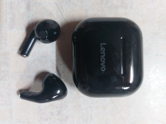 Original Lenovo LP40 Auriculares inalámbricos Bluetooth5.0 con cancelación de ruido y control táctil para Android y Apple