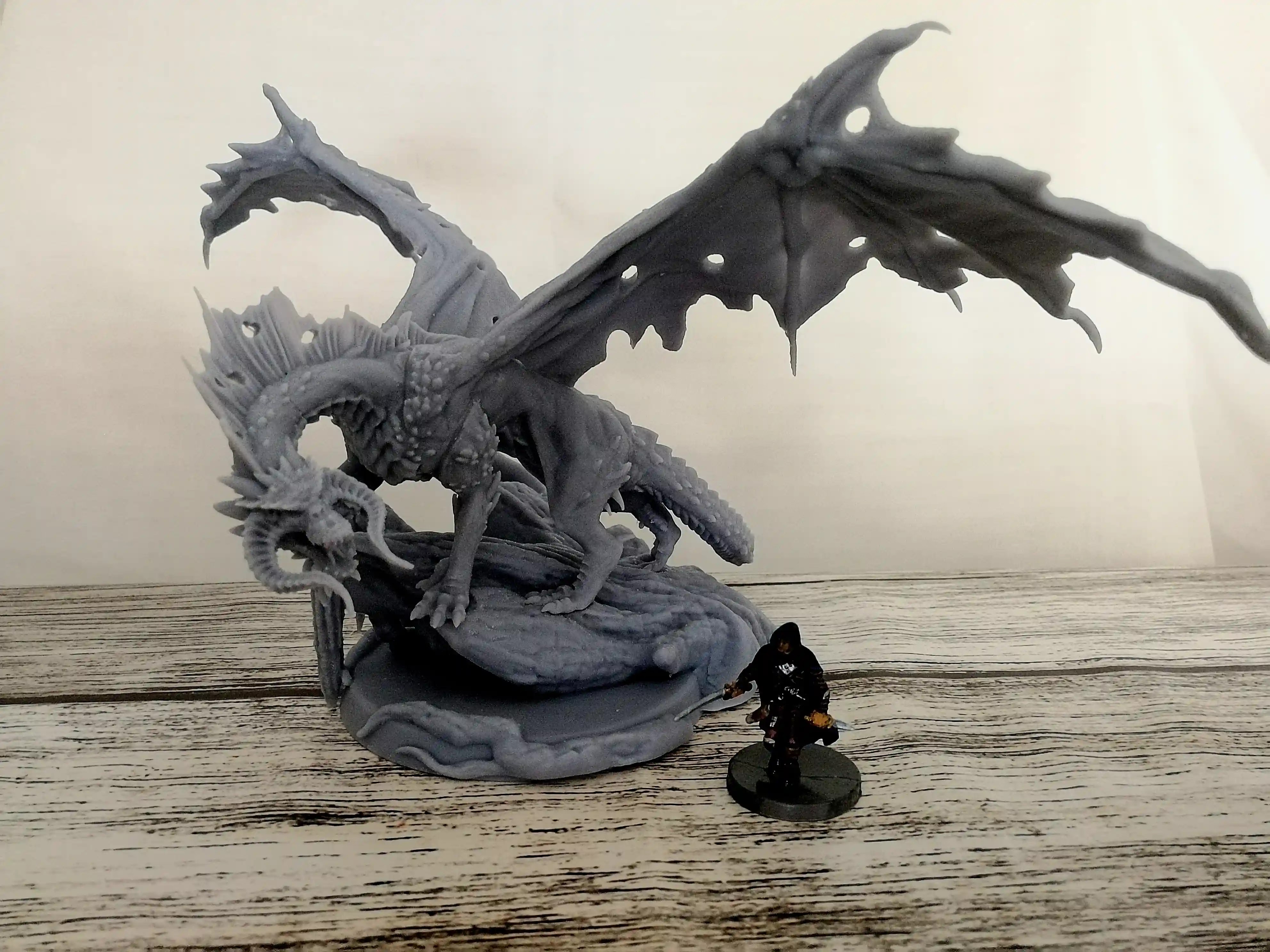 DidgeandDragons - Black Dragon-Miniature - 3D-Printer