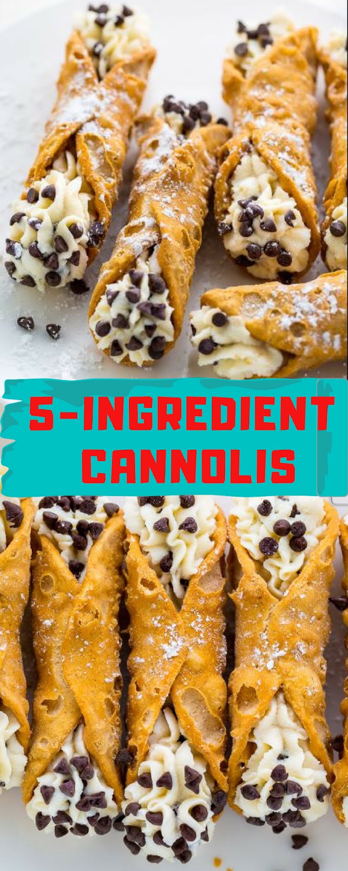 5-Ingredient Cannolis