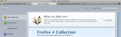 firefox add-ons manager