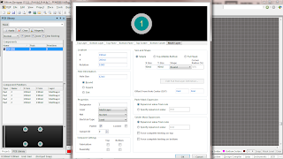 creating footprint for N connector