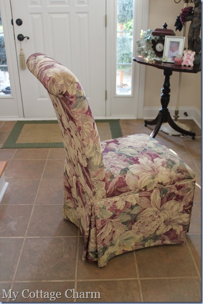 parsons chair upholstery