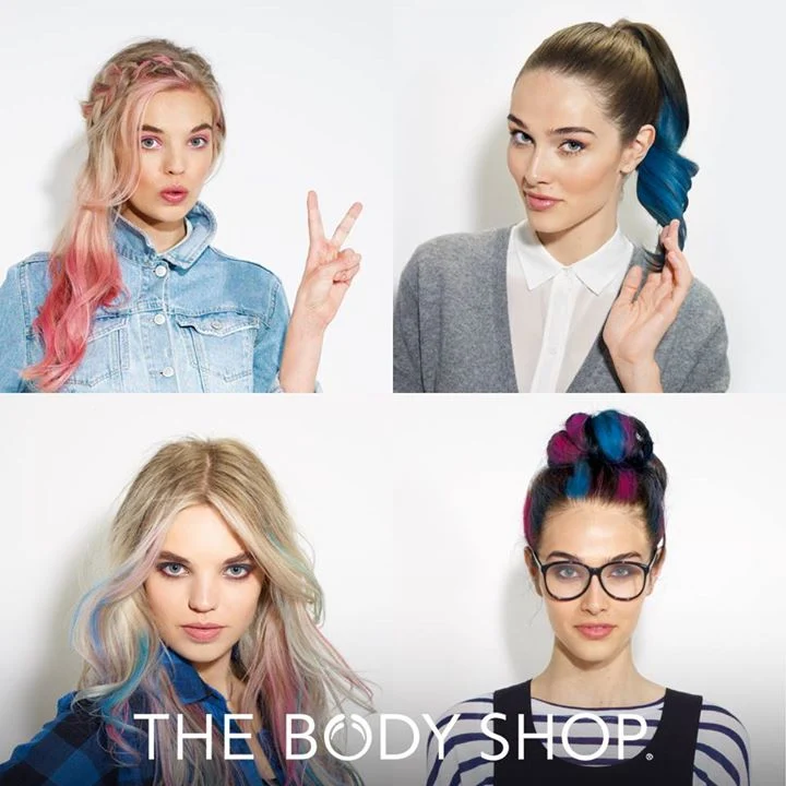 The Body Shop brings Hair Chalk for Spring 2014