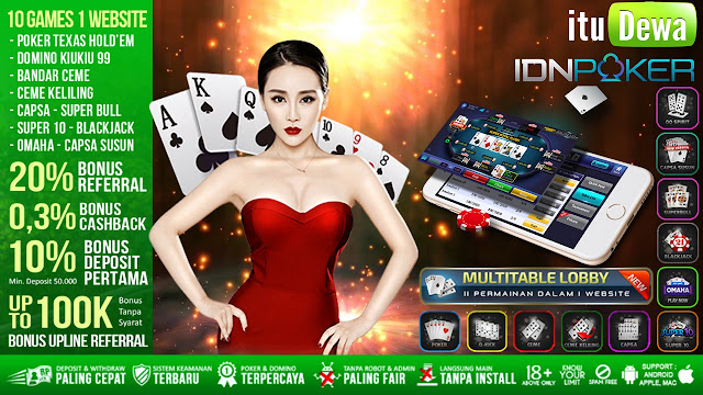 JACKPOT POKER TERBAIK - DAPATKAN JACKPOT POKER TERJELAS HANYA DI ITUDEWA