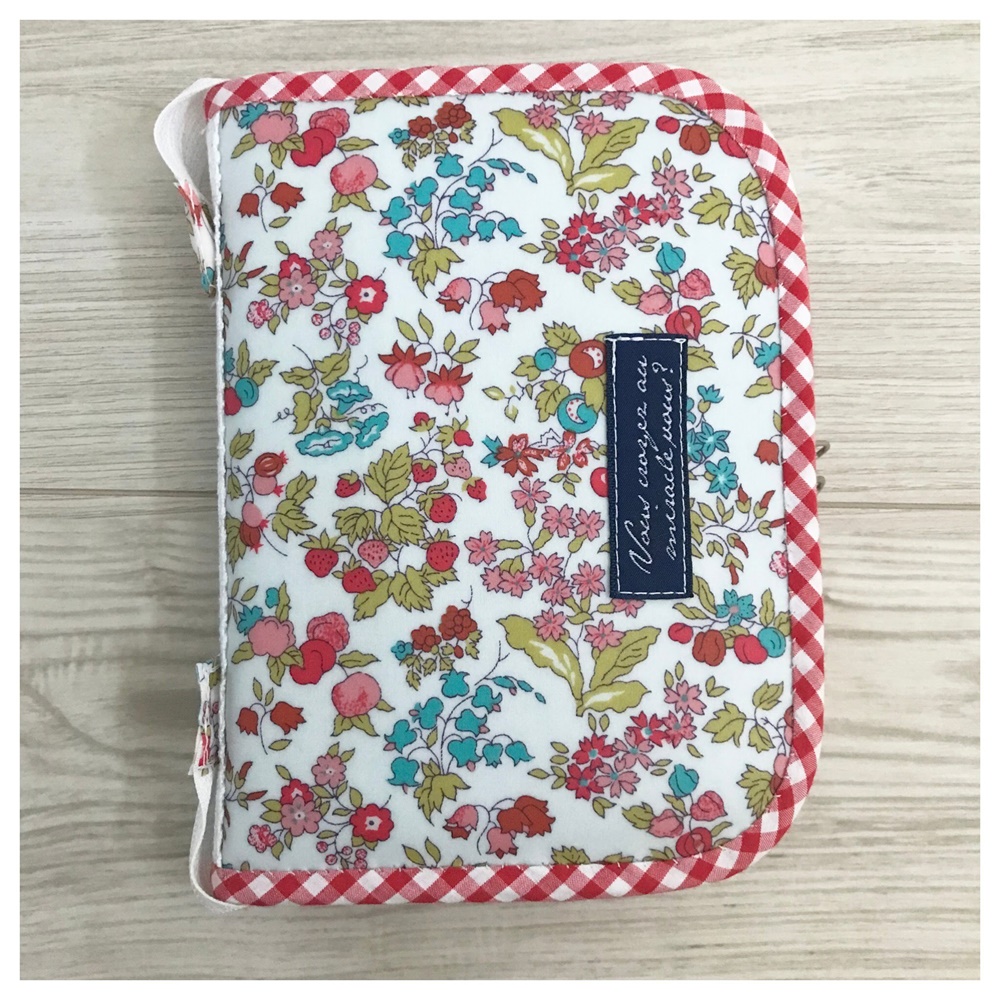 Jouet ハンドメイド リバティで電子辞書ケース