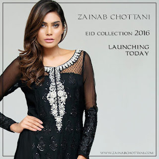 Zainab Chottani Eid Collection 2016 Launching Today