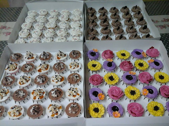 My Kitchen Diary: ANEKA CUPCAKE UTK HARI RAYA PULAK.