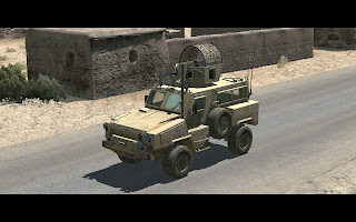 ArmA2 RG31 mk5 アドオンのゲーム内画像