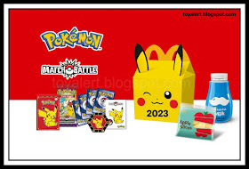 happy meal toys right now - McDonalds Pokemon happy meal 2023