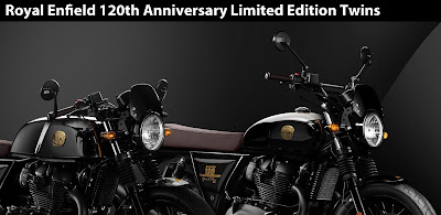 120th Anniversary Limited Edition 650 Twins.