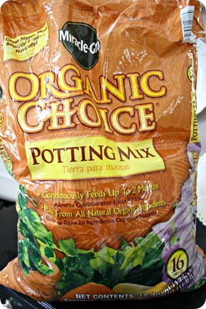potting soil