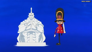 ワンピースアニメ ドレスローザ編 681話 キュロス 兵隊さん | ONE PIECE Episode 681