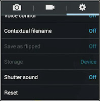 disable camera shutter sound in galaxy note 3