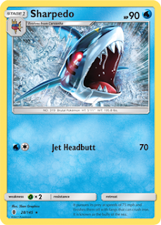 Sharpedo Guardians Rising Pokemon Card