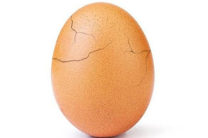 Telur Terpopuler di Instagram 'Pecah' di Bawah Tekanan!.....