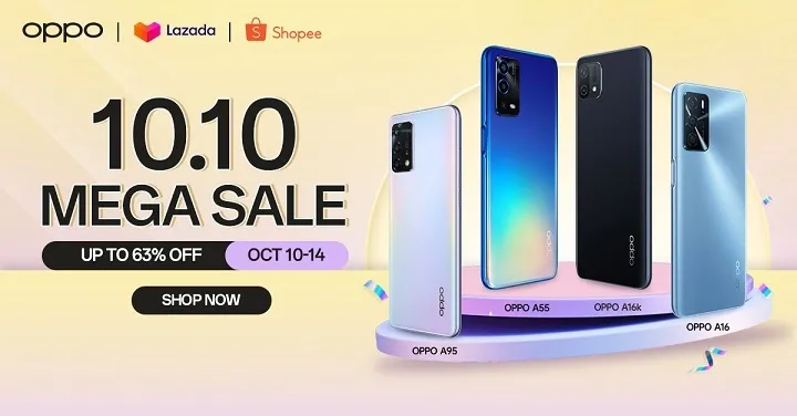 Shop Incredible Offers From OPPO at the 10.10 Sale!
